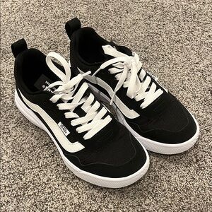 Vans Black and White Sneakers